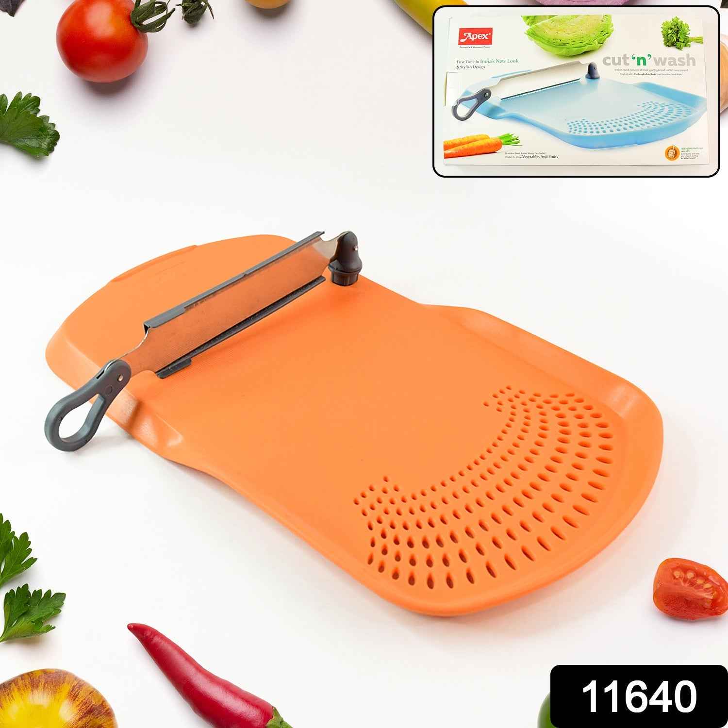 Apex Cut ‘n’ Wash Multipurpose Cutting Board (1 Set)
