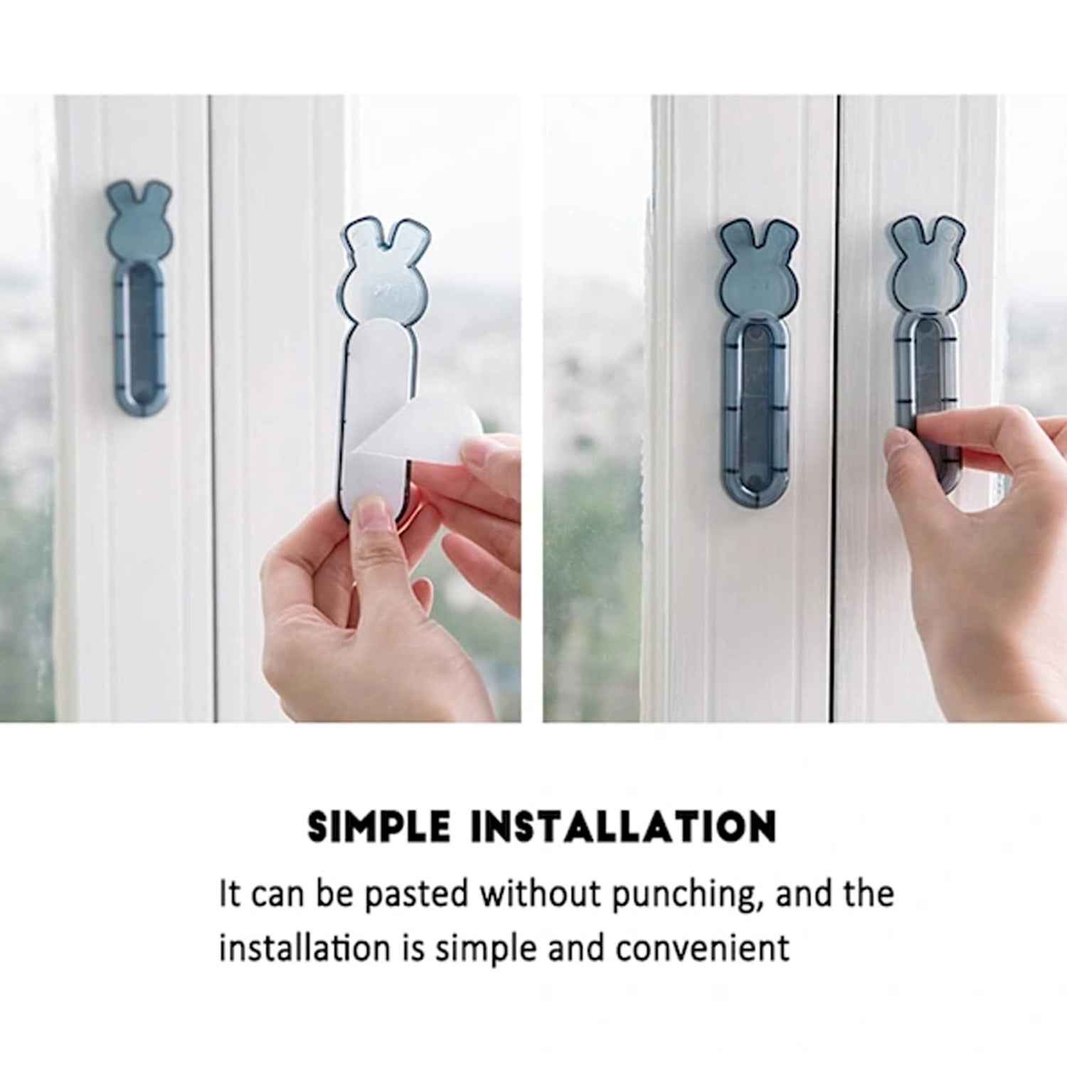 Self Stick Push Pull Helper (2 Pc)