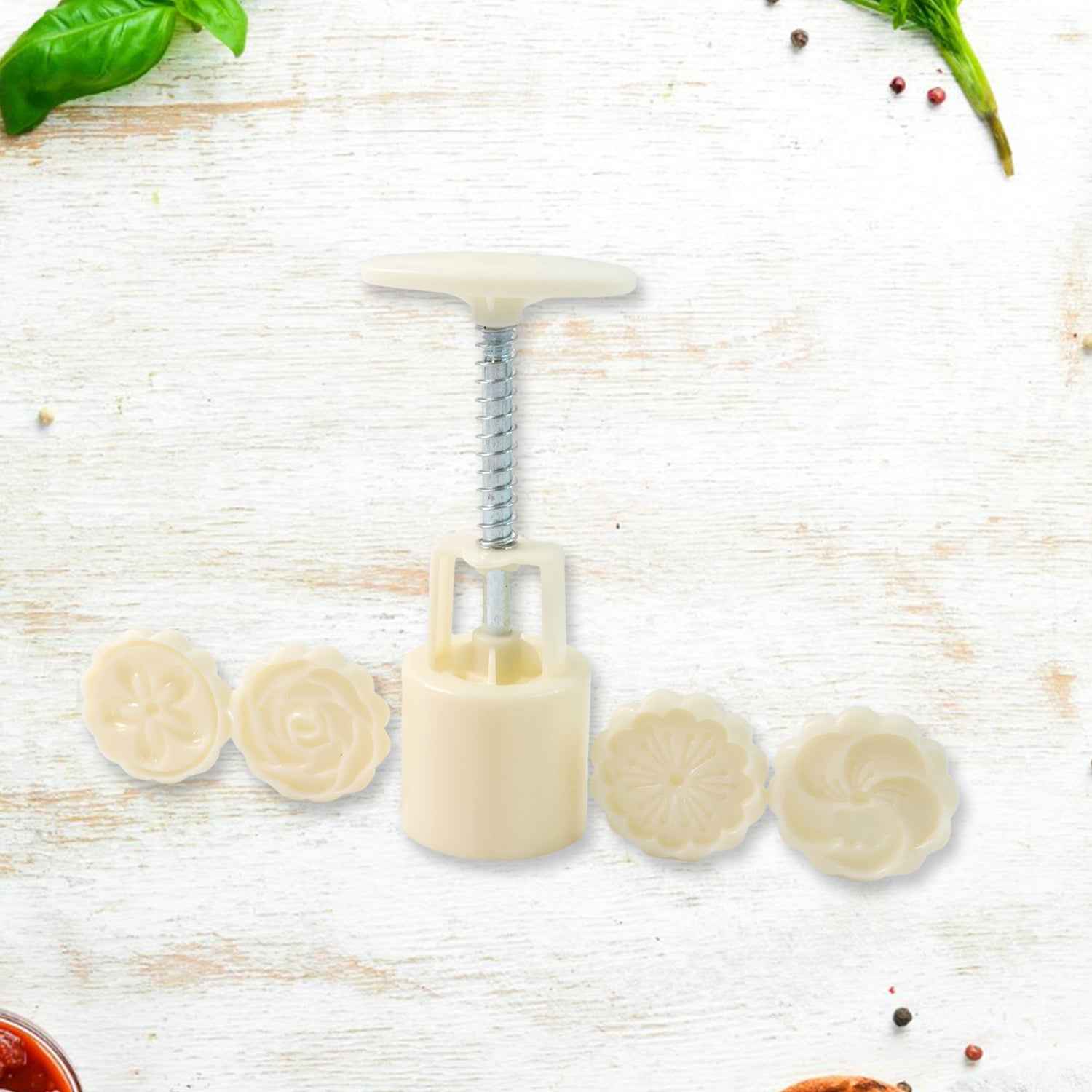 Spring Press Cookie  Pastry Mold - (Set)