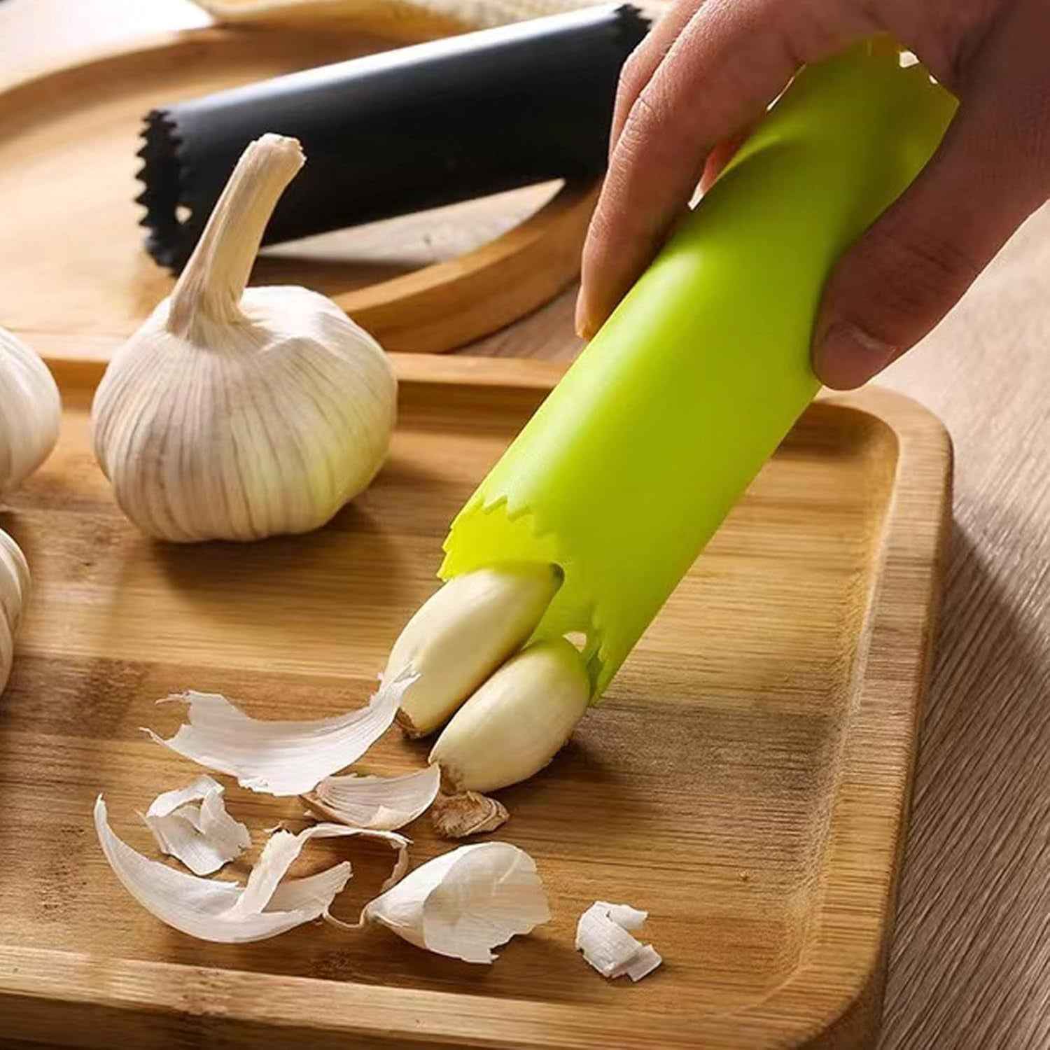 Premium Silicone Garlic Peeler Tube (1 Pc)