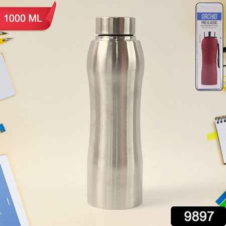 Stainless Steel Double Wall Vacuum-insulated Drink Water Bottle (1000 Ml Approx)