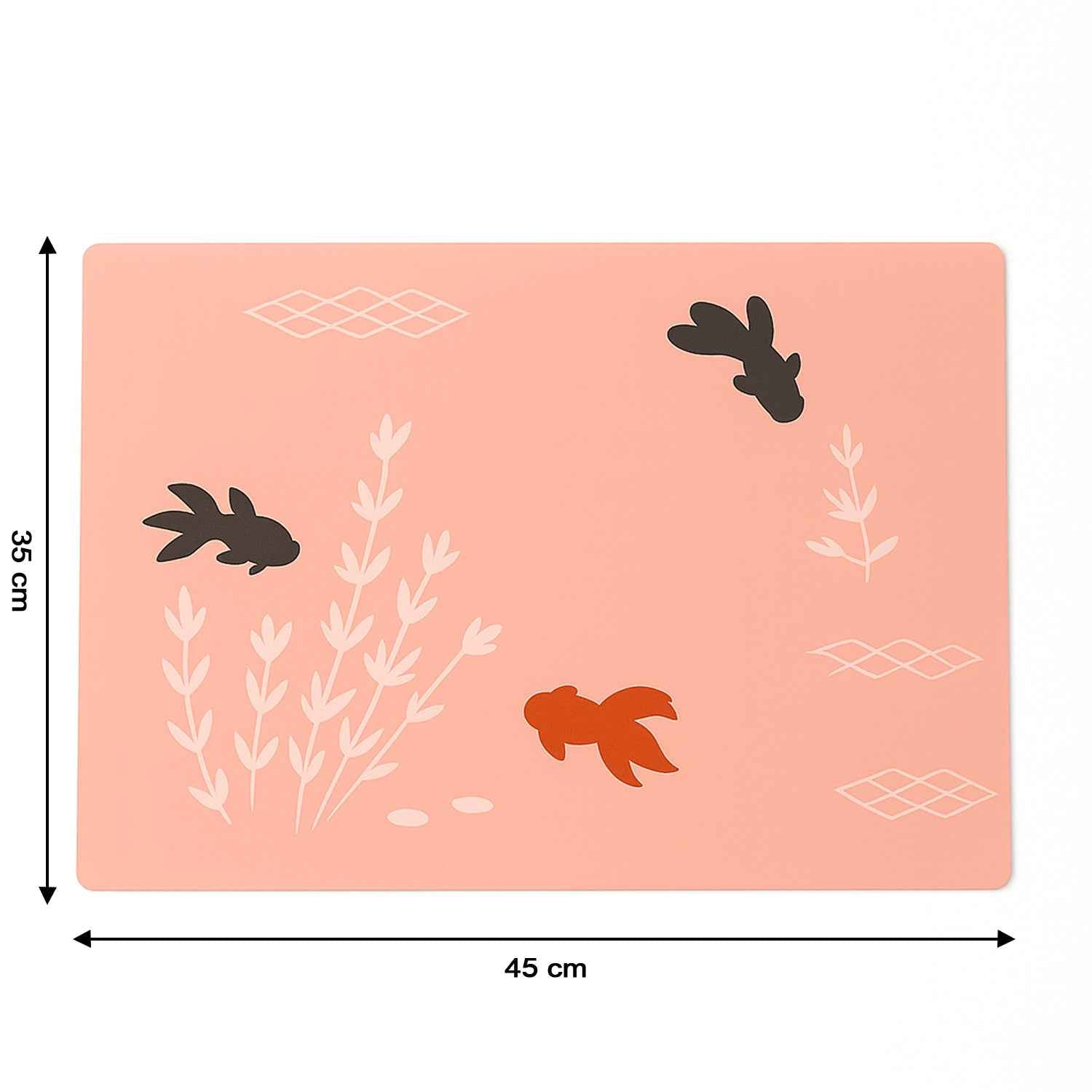 Decorative Dining Table Placemats With Elegant Design (4 Pc  45x35 Cm)