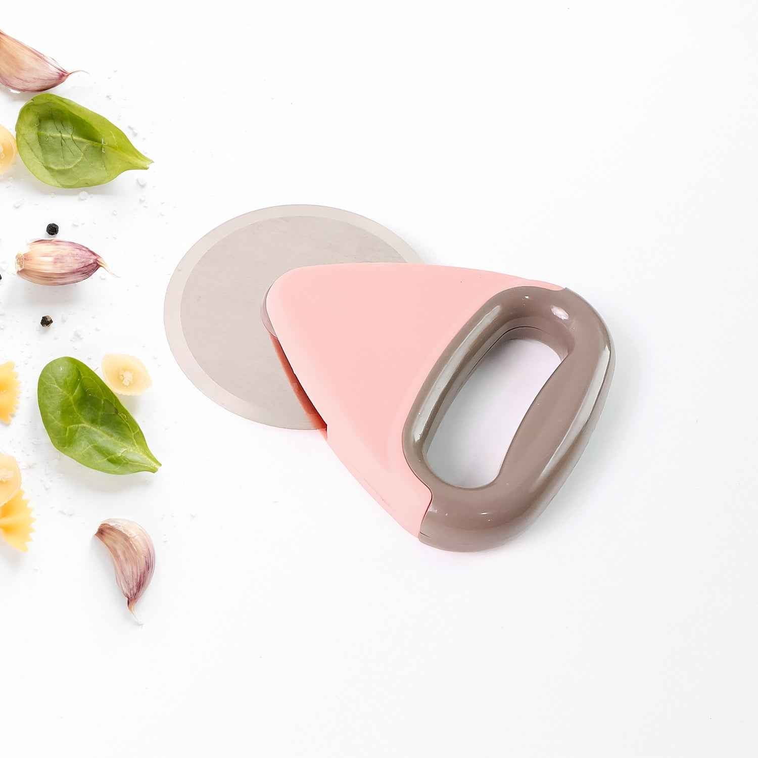 Homechef Ergonomic Pizza Cutter With Stainless Steel Rotating Blade (1 Pc)