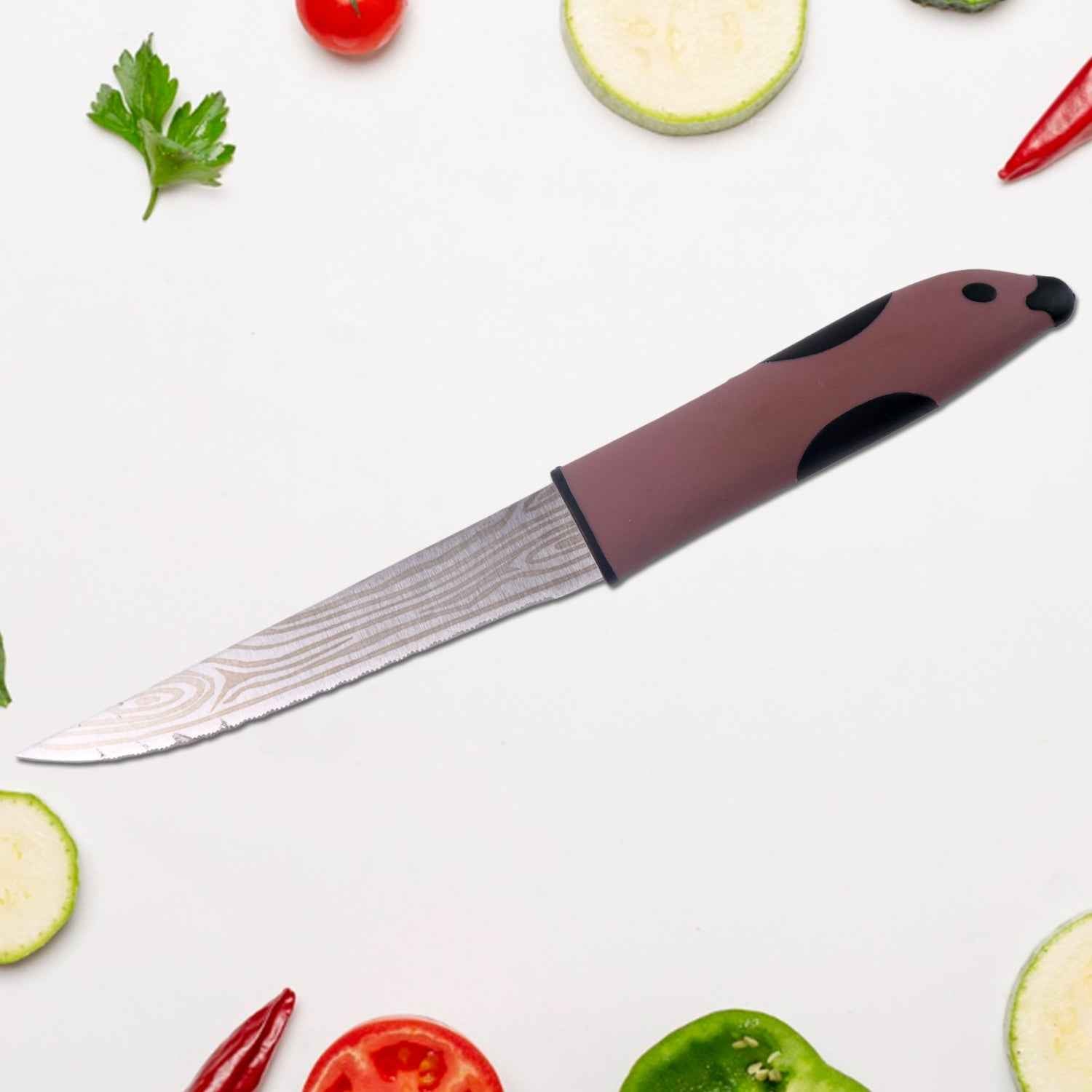 Multi-purpose Stainless Steel Kitchen Cutting Knife (1 Pc)