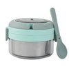 Ganesh Tiara 400ml Stainless Steel Insulated Lunch Box With Leakproof Lid  Folding Spoon